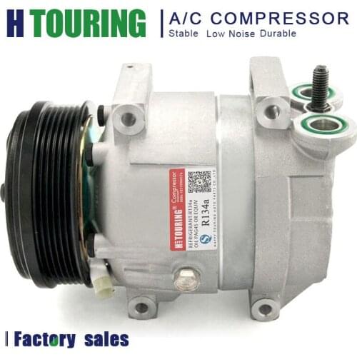 A/C Compressor 95966588 96539389 96618810 95234615 1521526 1522238 For Chevrolet Aveo L4 1.6L 2004 2005 2006 2007 2008 1521525