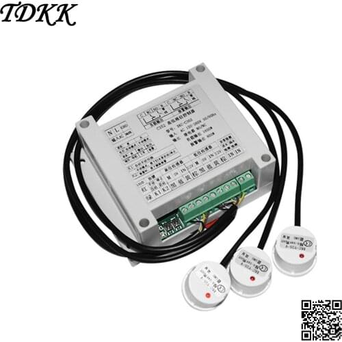 High and Low Level Controller C352 Tank Float Switch Valve PLC Relay Water Level Sensor with 1/2/3 Non-contact Sensor Module