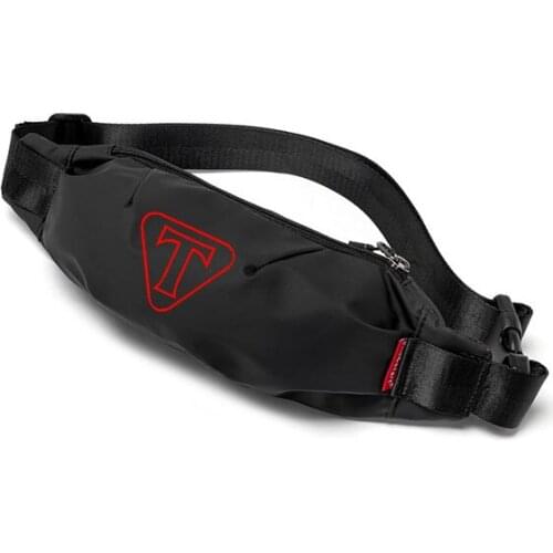 For Triumph ROCKET III ROADSTER LOGO Men Waist Pack Belt Hip Bum Slant back bag Chest Bag Male Motorcycle Riding Antitheft Purse