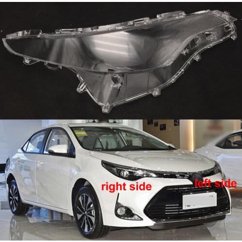 For Toyota Levin 2017 2018 European and American version Lampshade Lamp Lampshade Headlamp Cover Lamp Shell Headlight Lens