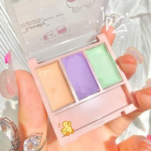 1Pc Concealer Cover Acne Marks Dark Circles Makeup Pallete Lasting Corrector Contour Concealer Moisturize Foundation Cream TSLM1