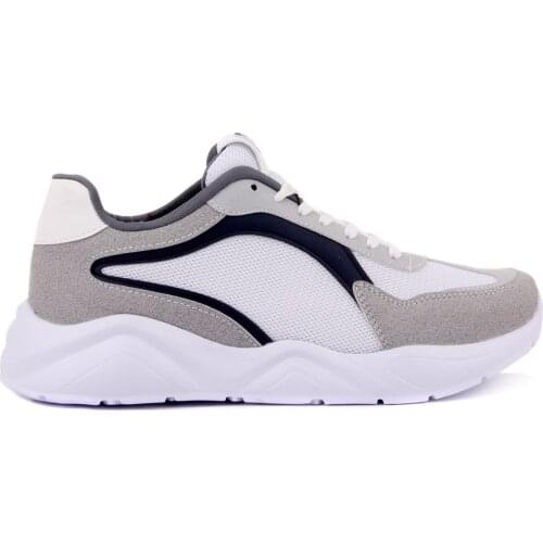Pierre Cardin-White, Gray Color Men 'S Sneaker