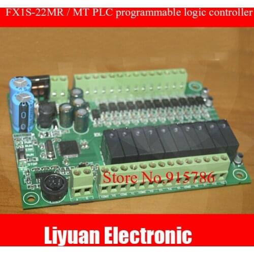 PLC FX1S-22MR / MT plc module / GX_Work / Modbus master-slave RS485 communication