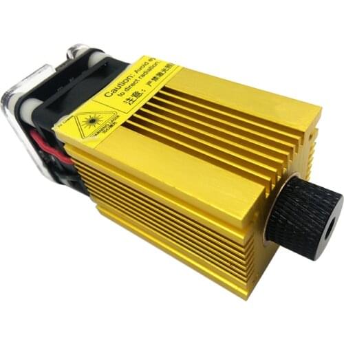 500mw 1000mw 2500mW blue laser module High power laser head 445nm 450nm adjustable focus pwm ttl CNC engraving Machine engraver