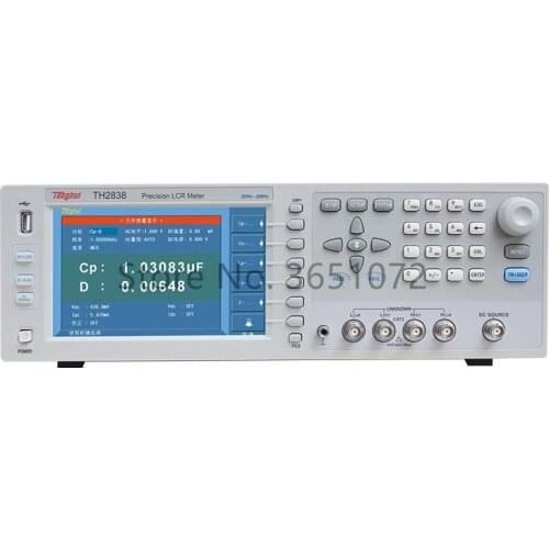 TH2838 20Hz-2MHz High Frequency Precision LCR Meter