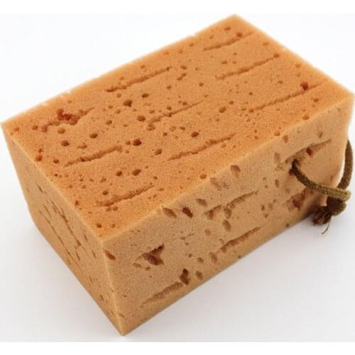 General car washing sponge thick coral honeycomb car washing sponge large pore water absorption non-destructive car paint