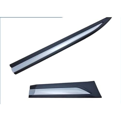 RQXR Car body door plate strips protection for Mitsubishi outlander