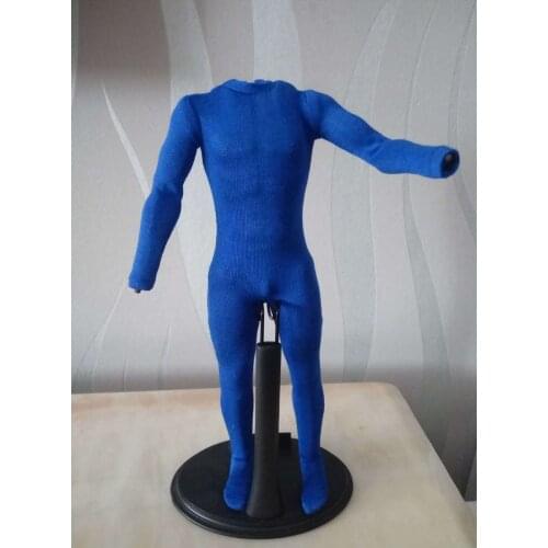 1:6 Figure Accessory Blue One piece Stretch tights Clothes For 12" Male Body Toy