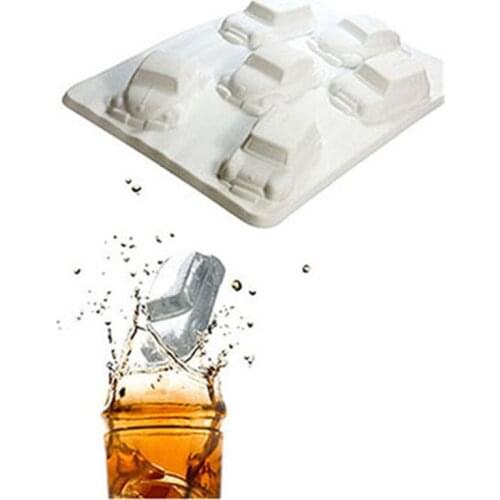 2set/lot Ice Cream DIY Ice Cube Tray car-shaped Ice Cream Mold Frozen Maker for Hot Summer Drinking Tool Kitchen Tools