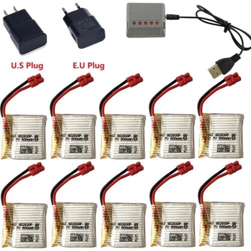 3.7v 800mah lipo battery for syma x21 x21w x26 drone Rc Quadcopter Spare Parts 3.7v lipo battery and Charger