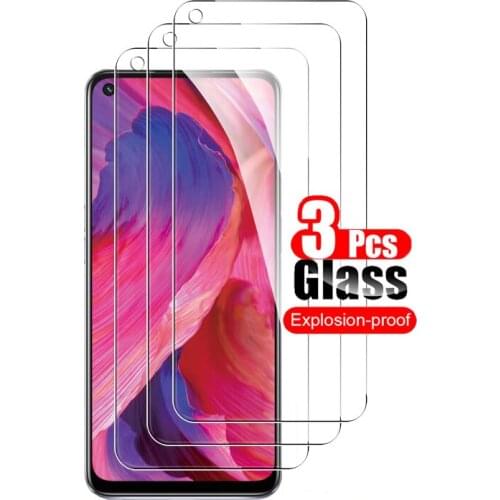 3Pcs for oppo a74 screen protect film for oppo a74 realme 7 pro ralme8 full tempered glass on ralme 8 pro protective film