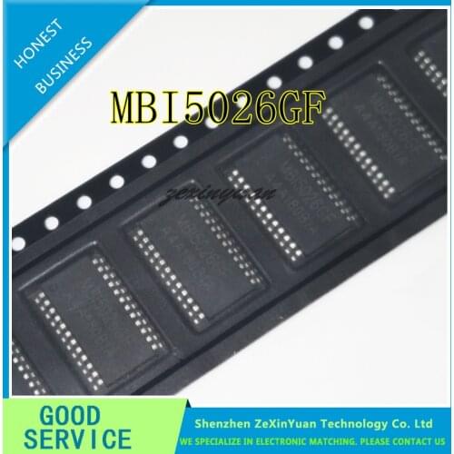 5PCS/LOT MBI5026GF MBI5026 SOP SMD LED constant current driver p accumulation new original In Stock