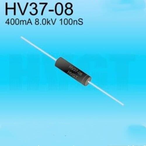 50PCS High voltage rectifier diode HV37-08 400mA 8kV 100nS