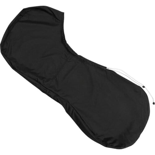 600D 30-60HP Boat Full Motor Cover Black Waterproof Outboard Engine Protector Cover 144*90cm For 30-60HP Boat Motor Cover Parts