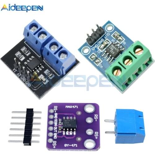 DC 3.3V 5V 3A MAX471 Voltage Current Test Sensor Module Tester DC 3V-25V/DC 3V-16.5V 0-3A Range Module For Arduino