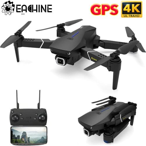 Eachine E520S RC Quadcopter Drone Helicopter with 4K Profesional HD Camera 5G WIFI FPV Racing GPS Wide Angle Foldable Toys RTF