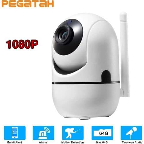New HD IP WIFI Camera 2MP With Motion Auto Tracking IR Night Vision TF Slot Alarm Recording PTZ IP Camera