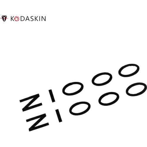 KODASKIN Motorcycle Logo Stickers Decals Carbon Black Emblems Decals accessories for Z1000