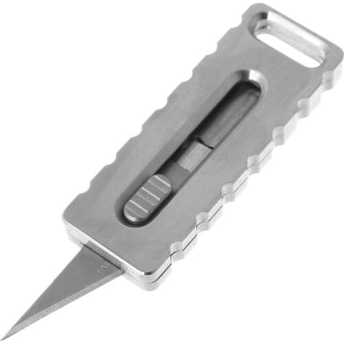 Outdoor Multifunctional Titanium Alloy Tactical EDC Knife Pocket Cutting Tools Mini Knives Camping Survival Tool