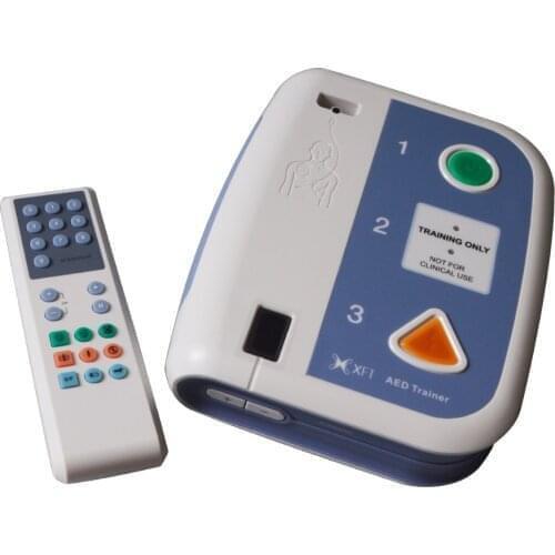 New Electronic AED Trainer 120C+ With Remote Control AED Training Device For CPR Training Emergency Teaching Language Optional