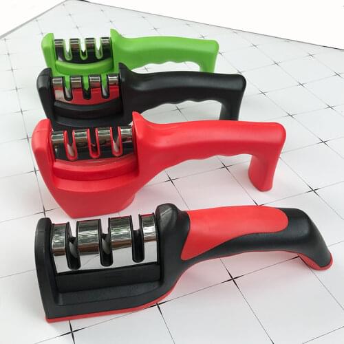 Professional knife sharpener edge apex 2 stages knife sharpening stone Scissors Grinder Tungsten Diamond Ceramic Whetstone Tools