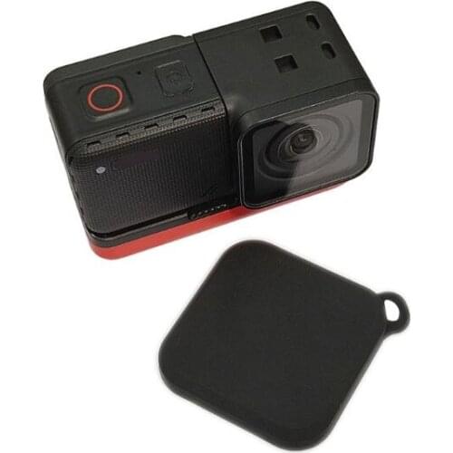 Silicone lens Cap For Insta360 ONE R 4K Angle 360° Panorama Camera Accessories T3LB