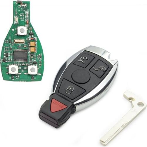 Smart Remote Key For Me-rcedes for Be-nz Year 2000+ Supports Original NEC and BGA 315MHz Or 433MHz 3 Buttons