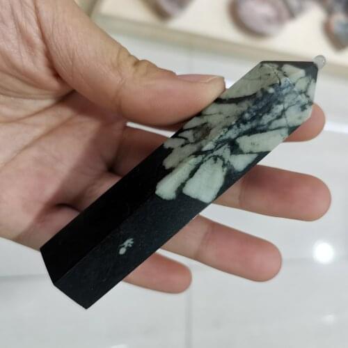 Hight Quality Nice Natural Peony Tower Crystal Single Terminated Point Reiki Mineral Healing Gemstone Wand Special Gift