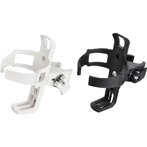 2 Pcs Water Cup Bracket For Xiaomi Mijia M365 M365pro Electric Scooter Ninebot ES1 ES2 ES4 Dualtron Bike Bottle, White & Black