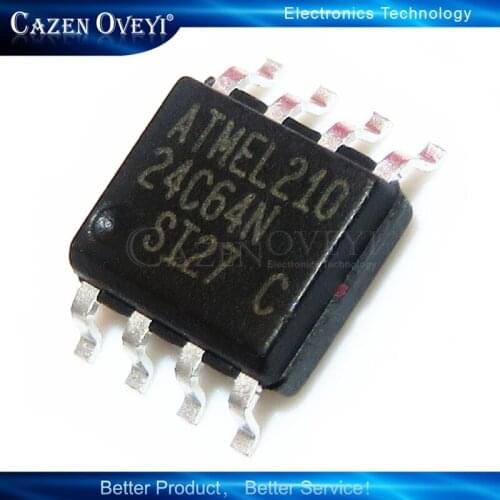 5piece AT24C64N AT24C64N-SU27 ST24C64WP 24C64RP 24C64WP 24C64 SOP-8 In Stock