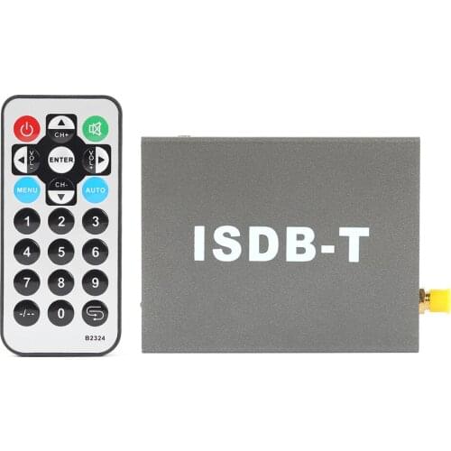Car Analog TV Box SSDB-T Standard Definition 1 Seg Digital TV Receiver Box for South American Suitable for LCD TV TFT LCD