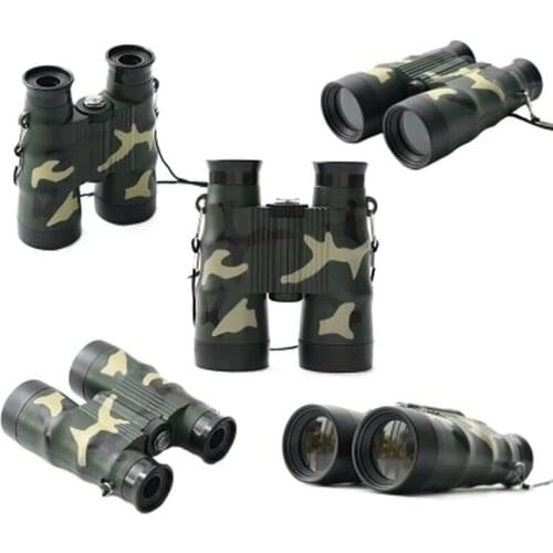 2021 Folding Children Educational Learning Optics Kids Binocular Scope Optics Outdoor Camping Climbing Tools Telescope 6x36mm