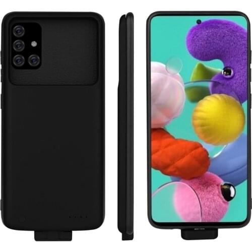 2020 Battery Case For Samsung A71 7000mAh External Backup Power Bank Shockproof Charging Cover for Samsung A71 power case
