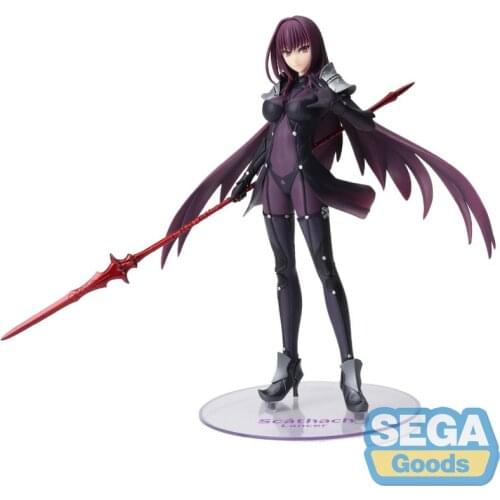 Original SEGA Fate Grand Order Lancer PVC Action Figure Model Toys Anime Brinquedos Figurals