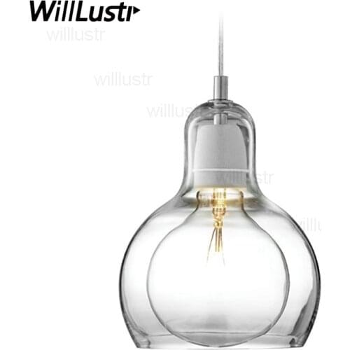 And Tradition Mega Bulb SR2 pendant light glass suspension lamp modern And tradition glass pendant dinning room living room lamp