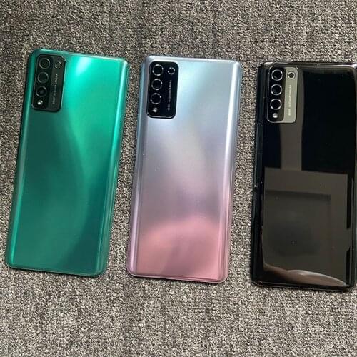 6.67" Battery Cover For Huawei Honor 10X Lite Back Housing Glass Rear Door Case With Camera Lens DNN-LX9 Replacement