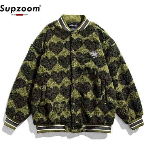 2021 New Arrival Top Fashion Geometric Rib Sleeve Autumn Japanese Baseball Casual Work Clothes Thick Loose Bomber Jacket Men