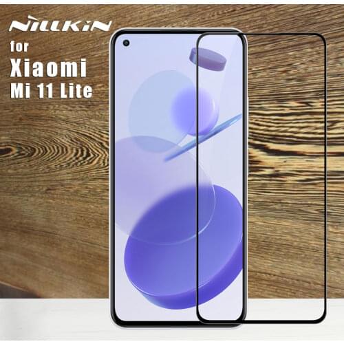 Nillkin for Xiaomi Mi 11 Lite 5G Tempered Glass 2.5D 9H Pro Plus CP Plusx Full Cover Screen Protector for Mi 11 Lite 4G
