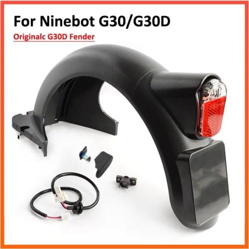 Original Rear Fender for Ninebot MAX G30 G30D Electric Scooter Water Baffle Guard Rear Whell Mudguard Accessories