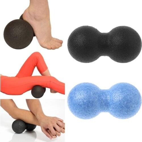 EPP Lacrosse Fitness Peanut Therapy Gym Relaxing Exercise Yoga Massage Ball Release Muscle W15