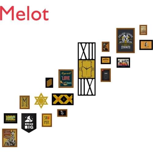 Retro Stairs Industrial Style Wall Decorations Barbecue Restaurant Creative Personalized Pendant Coffee Restaurant Bar Wall