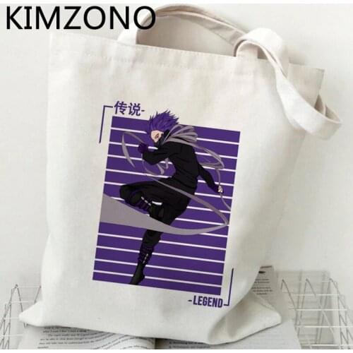 My Hero Academia Todoroki Dabi Bakugou Boku No Hero Academia shopping bag shopper bag fabric bolsas reutilizables sac tissu