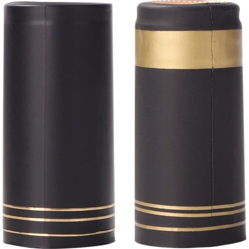 50pcs Wine Bottle Heat Capsules Cover Sealing Red Wine Heat Shrinkable Caps Airtight Shrinking Film Wrapping Liquor Accessories