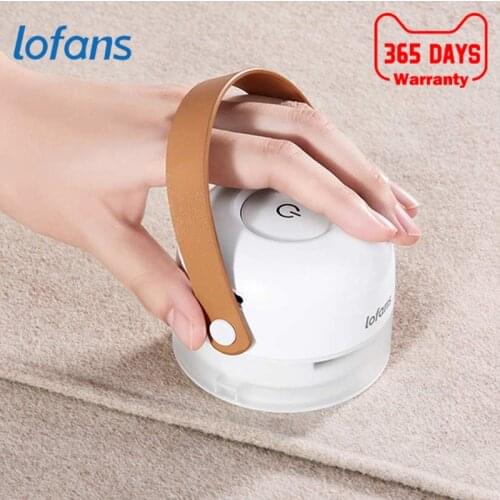 Lofans Lint Remover Cutters Hair Ball Trimmer Portable Type-C Charging Fabric Shaver Clothes Fuzz Pellet Trimmer For Clothes