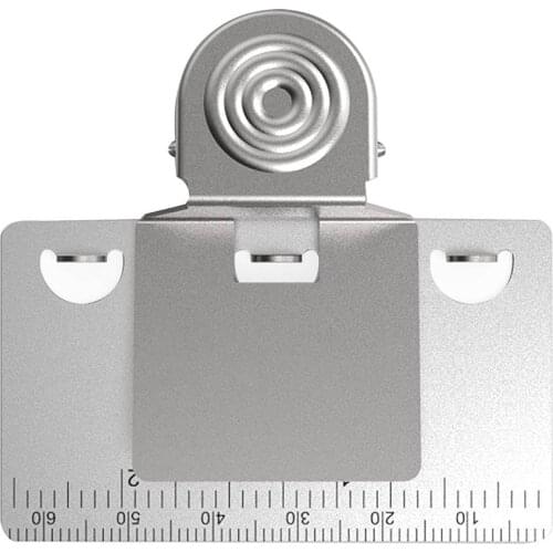 Tape Measures Positioning Clip Corner Edge Clamps Fixed Measurement Accurate Reading Stainless Steel Tape Measurement Aid Tools