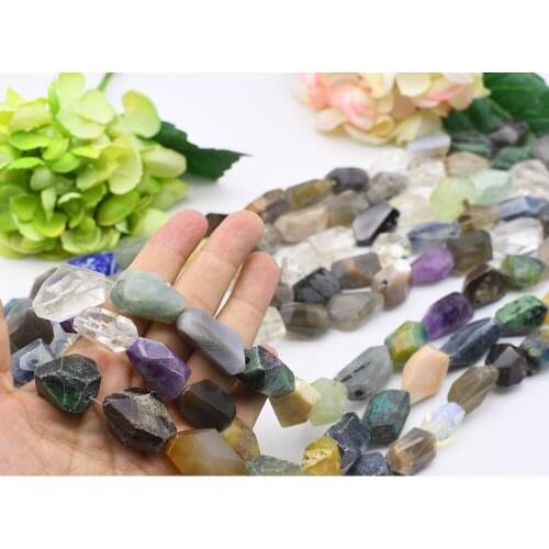 13-16x25-40mm Natural Blue Color Genuine Labradorite Original Labradorite Moonstone Natural Loose Bead 15.5"