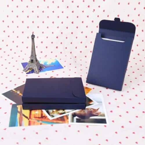 15.5*10.8*1.5cm Black Kraft paper Postcard Photo Box Wedding Invitation Cards Packaging Cardboard Boxes envelope box 20pcs/lot