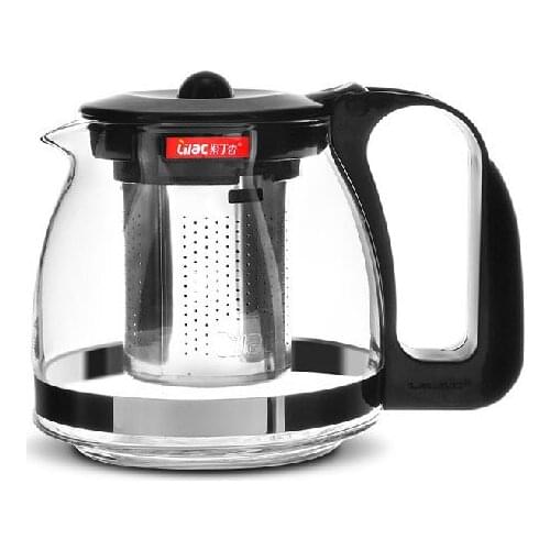 700ml Glass TeaPot Drinkware Home & Office Tea Pot Kettle Heat-Resistan Stainless steel Strainer Free shipping