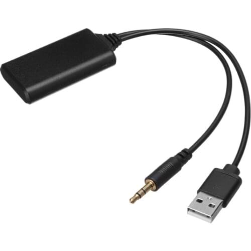 Car Wireless Bluetooth Module Music Adapter Auxiliary Receiver Aux Audio Usb 3.5Mm Socket For Bmw E90 E91 E92 E93