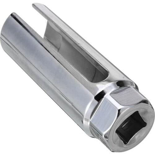 Car Auto 7/8'' Lambda Remover Install Hand Tool For Heated Unheated O2 Oxygen Sensor Socket Side Wire Cutout 1/2'' Drive